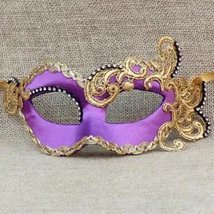 Colombina Regal Purple Satin