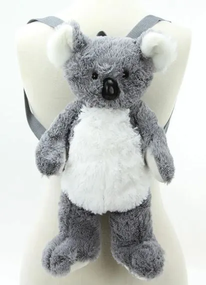 Comeco Inc - Furry Koala Bear Backpack