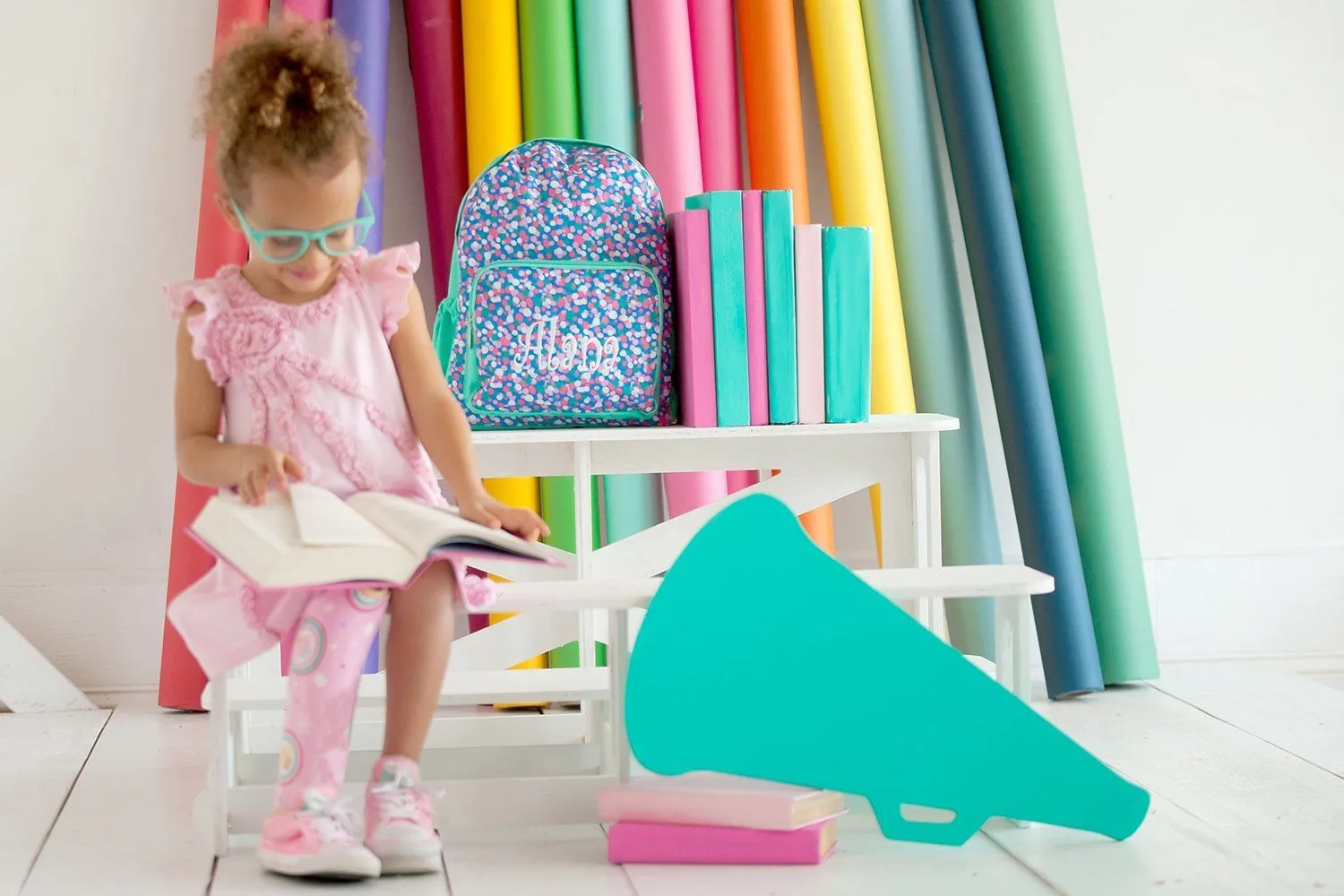 Confetti Pop Preschool Backpack - Personalized