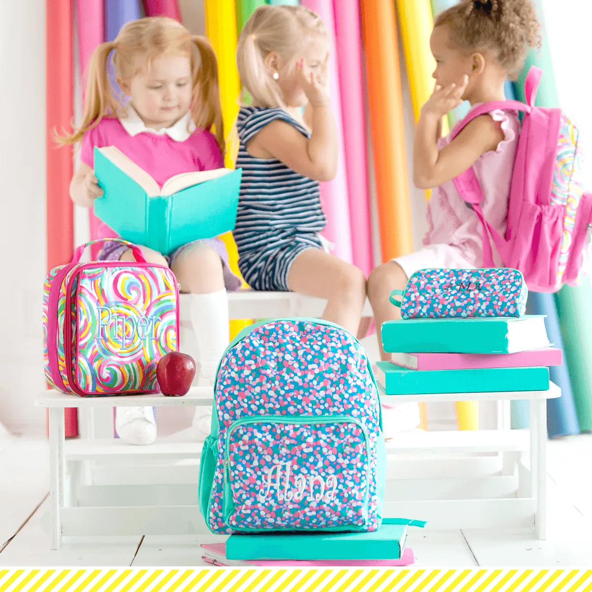 Confetti Pop Preschool Backpack - Personalized