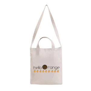 Cotton Canvas Tote Bag with Shoulder Straps