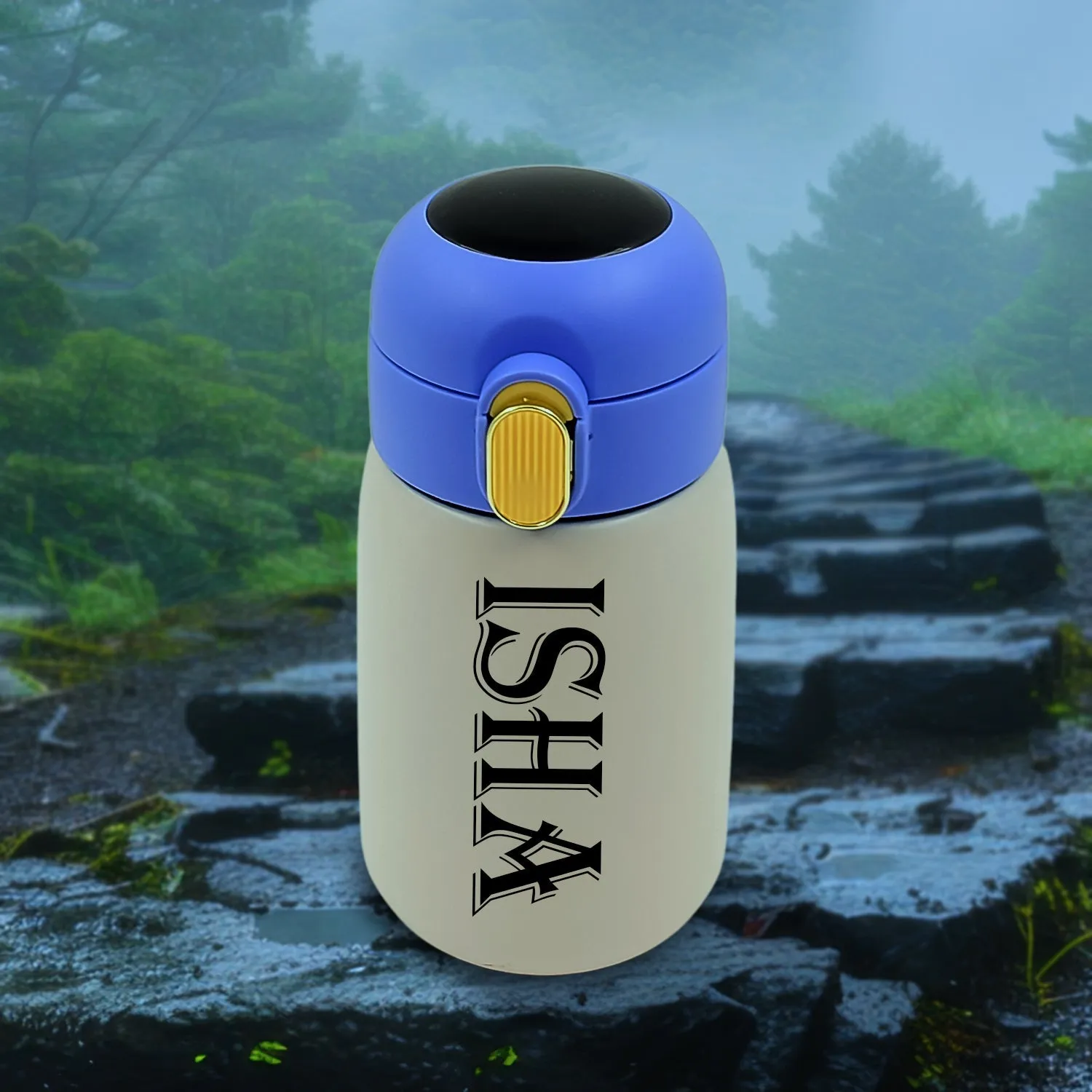 Customize Smart Vacuum Insulated Water Bottle with LED Temperature Display (300 ML Approx)