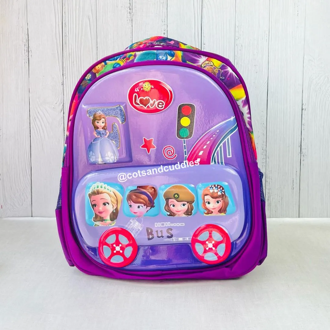 Cute Design Hardshell Backpack For Kids (Batman)