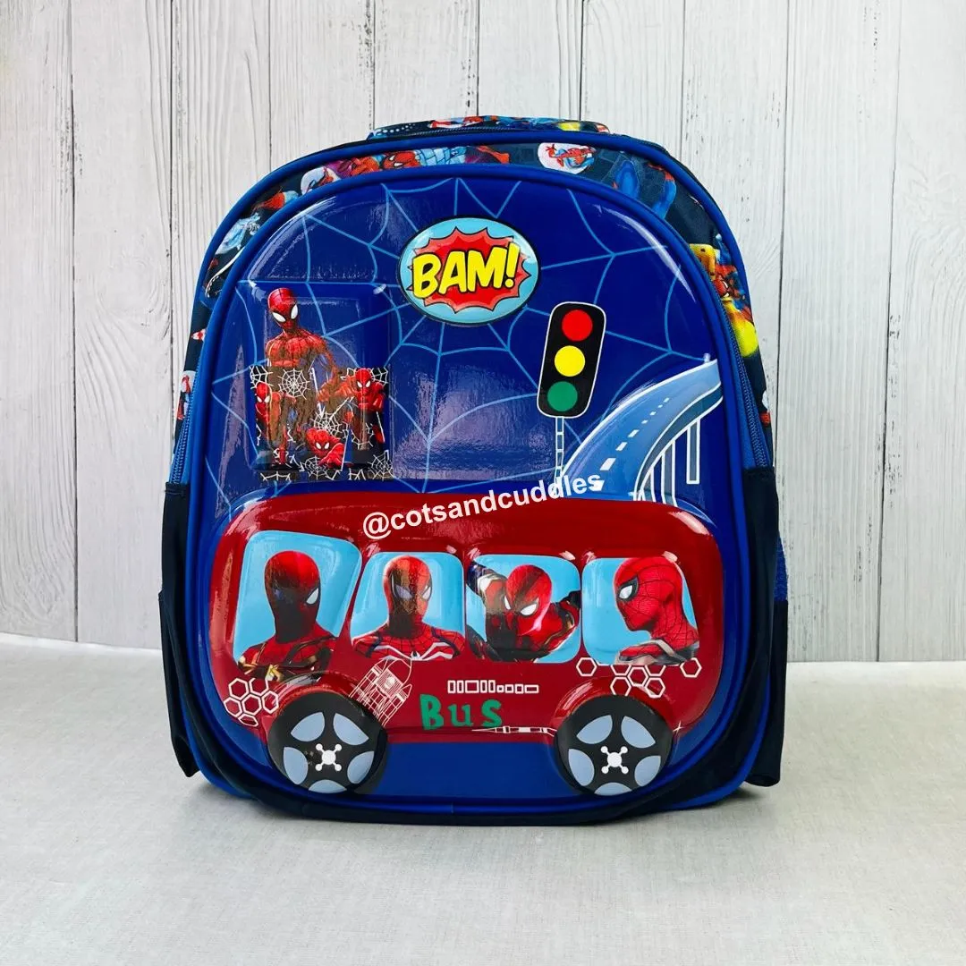 Cute Design Hardshell Backpack For Kids (Batman)