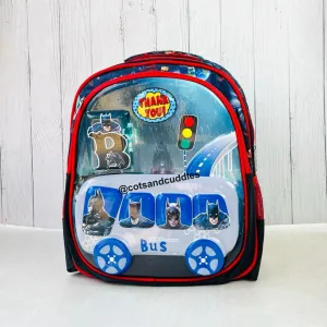 Cute Design Hardshell Backpack For Kids (Batman)