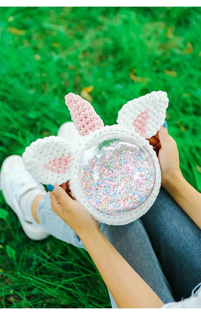 Cute Unicorn Crochet Crossbody Purse Unicorn Crochet Shoulder Bag for Girl Unicorn Crochet Crossbody Purses