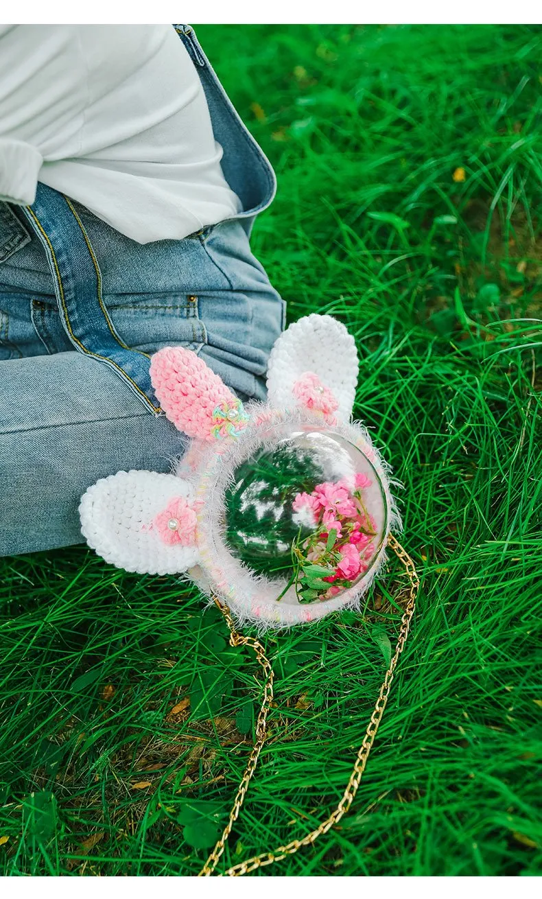 Cute Unicorn Crochet Crossbody Purse Unicorn Crochet Shoulder Bag for Girl Unicorn Crochet Crossbody Purses