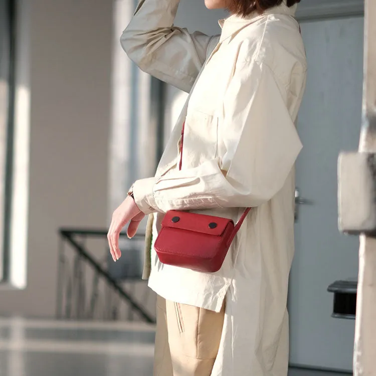 Cute Womens Mini Leather Crossbody Purse Side Bags For Women