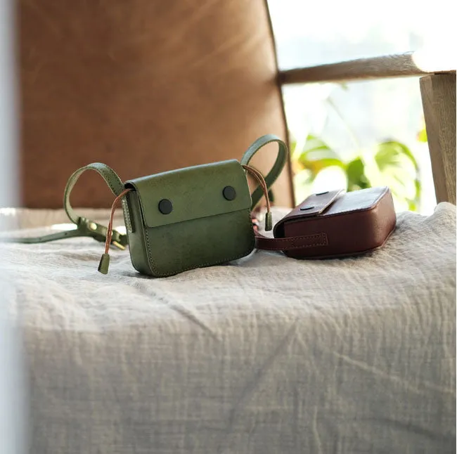 Cute Womens Mini Leather Crossbody Purse Side Bags For Women