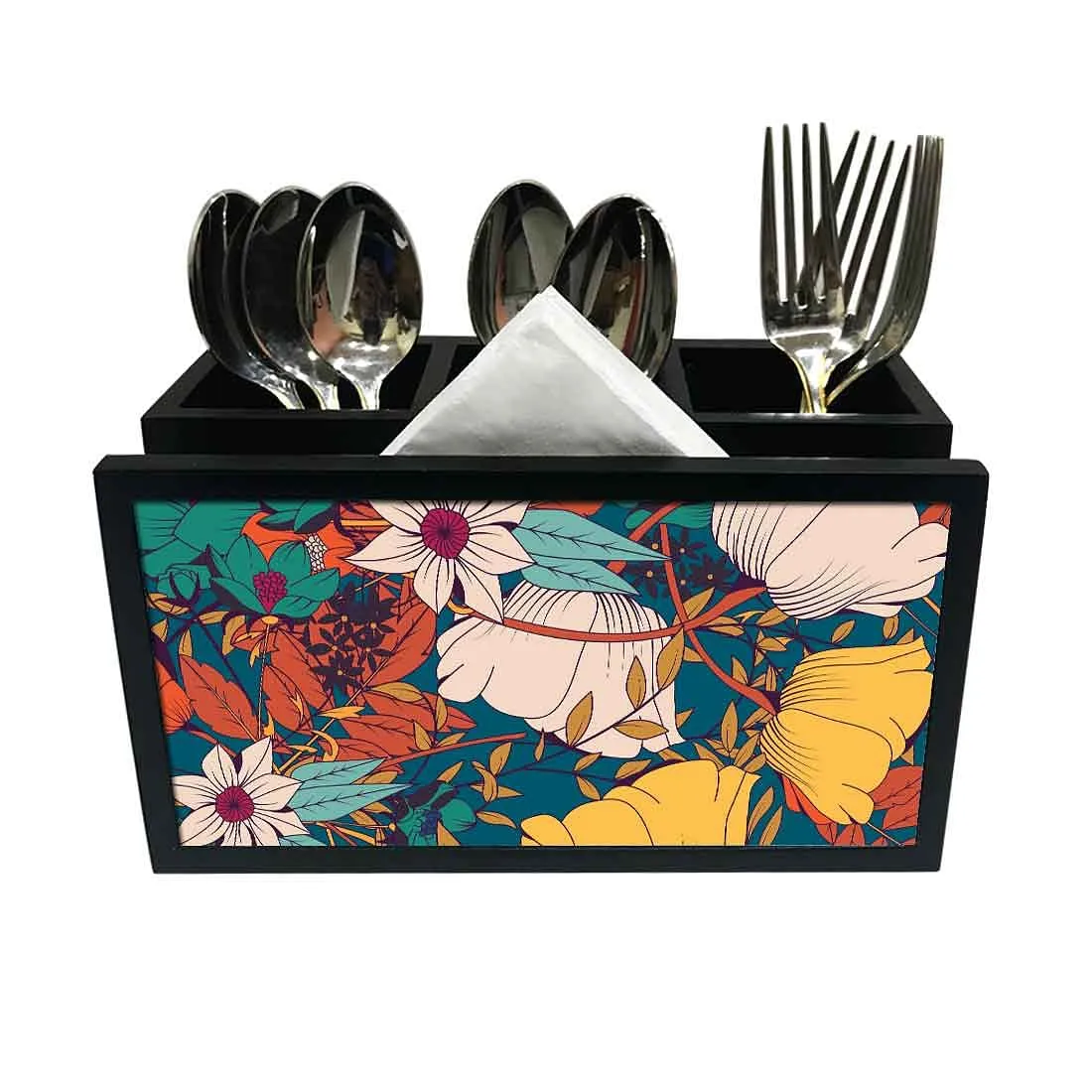 Cutlery Tissue Holder Napkin Stand -  Elegance