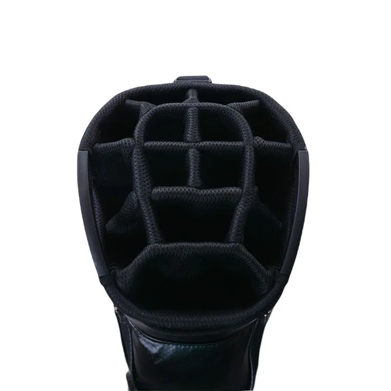 CUTTER & BUCK DriLite 9" Cart Bag (Black/Black)