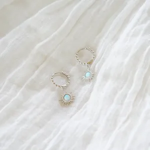 Cyra Hoops Silver
