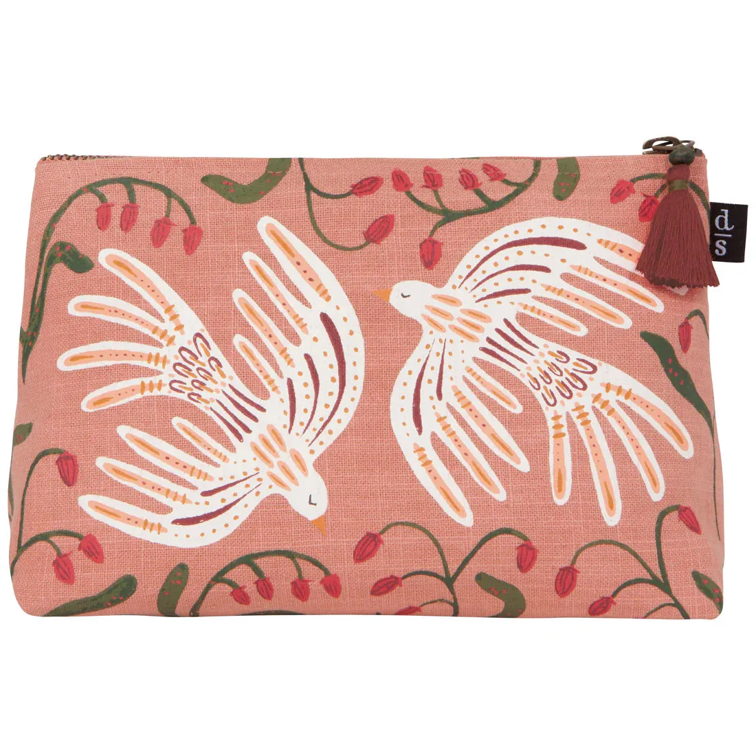 Danica - Plume Blush Zipper Bag