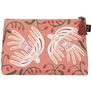 Danica - Plume Blush Zipper Bag