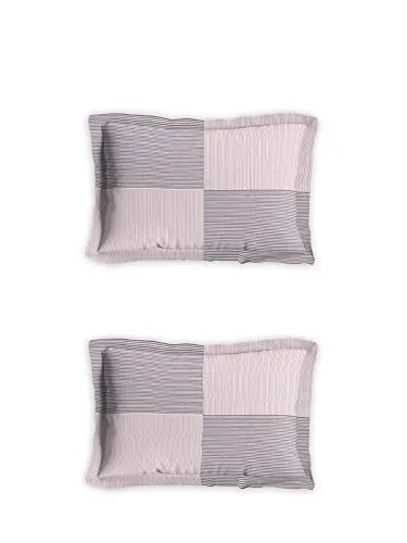 D'Decor Live Beautiful 136TC 1 Double Bedsheet with 2 Pillow Covers - Red ( 228 cm X 274 cm , 90IN X 108IN )