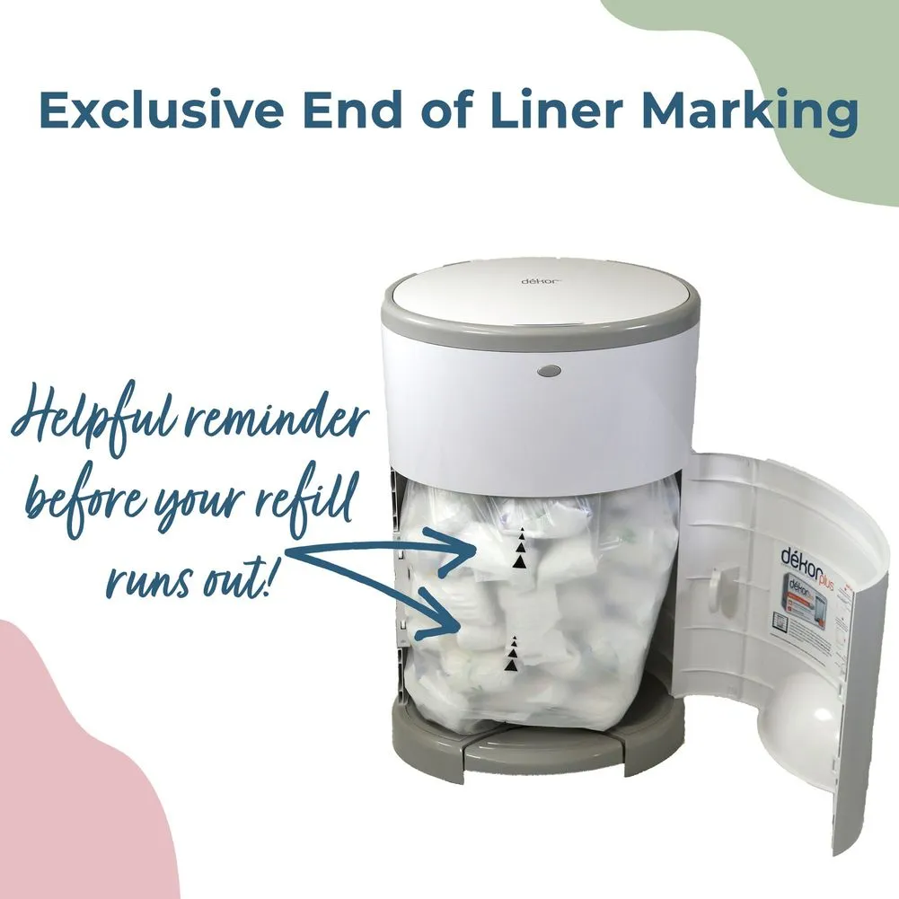 Dekor Plus Hands-Free Diaper Pail