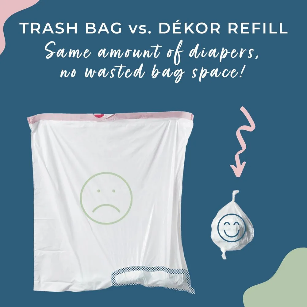 Dekor Plus Hands-Free Diaper Pail