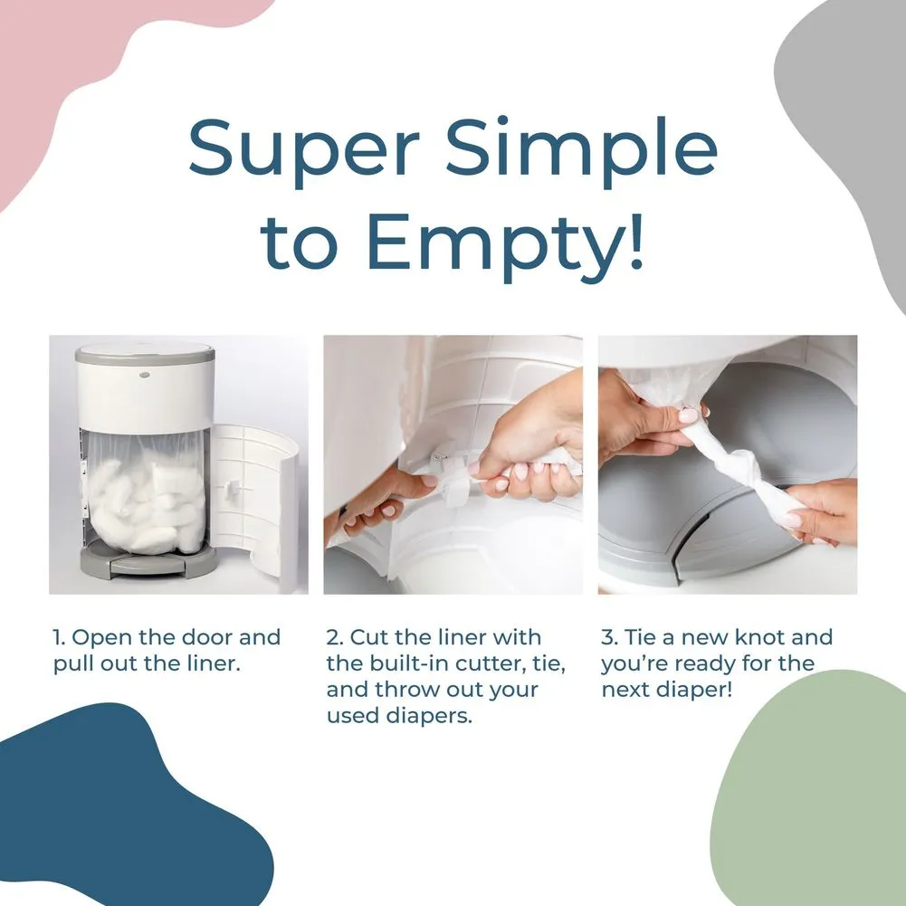 Dekor Plus Hands-Free Diaper Pail