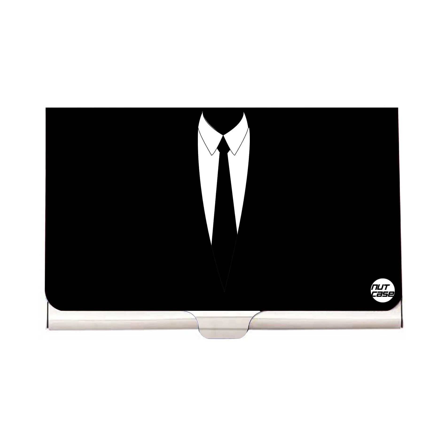 Designer Visiting Card Holder Nutcase - Suit Up