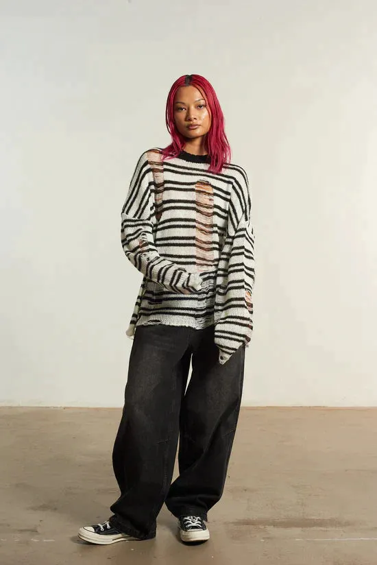 DEXTER STRIPE LIGHTWEIGHT KNIT