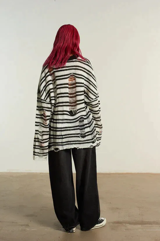 DEXTER STRIPE LIGHTWEIGHT KNIT