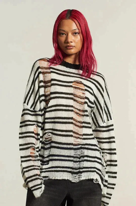 DEXTER STRIPE LIGHTWEIGHT KNIT