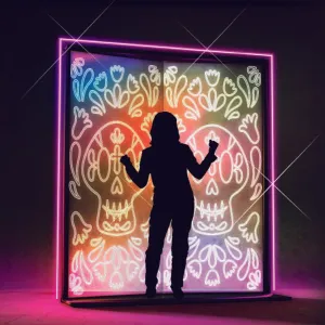 DIA DE LOS MUERTOS SKULL WALL