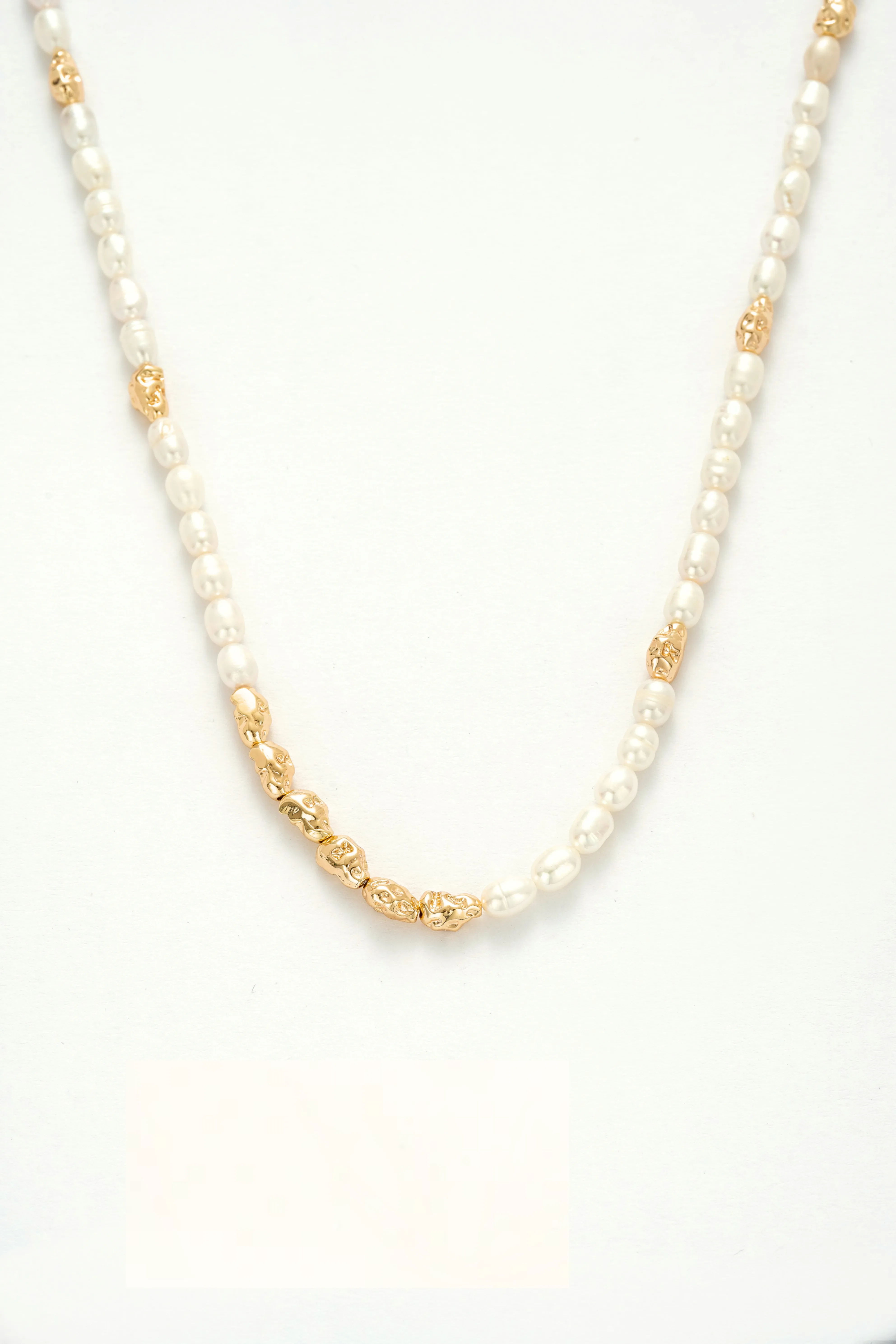Diana Pearl Beaded Necklace