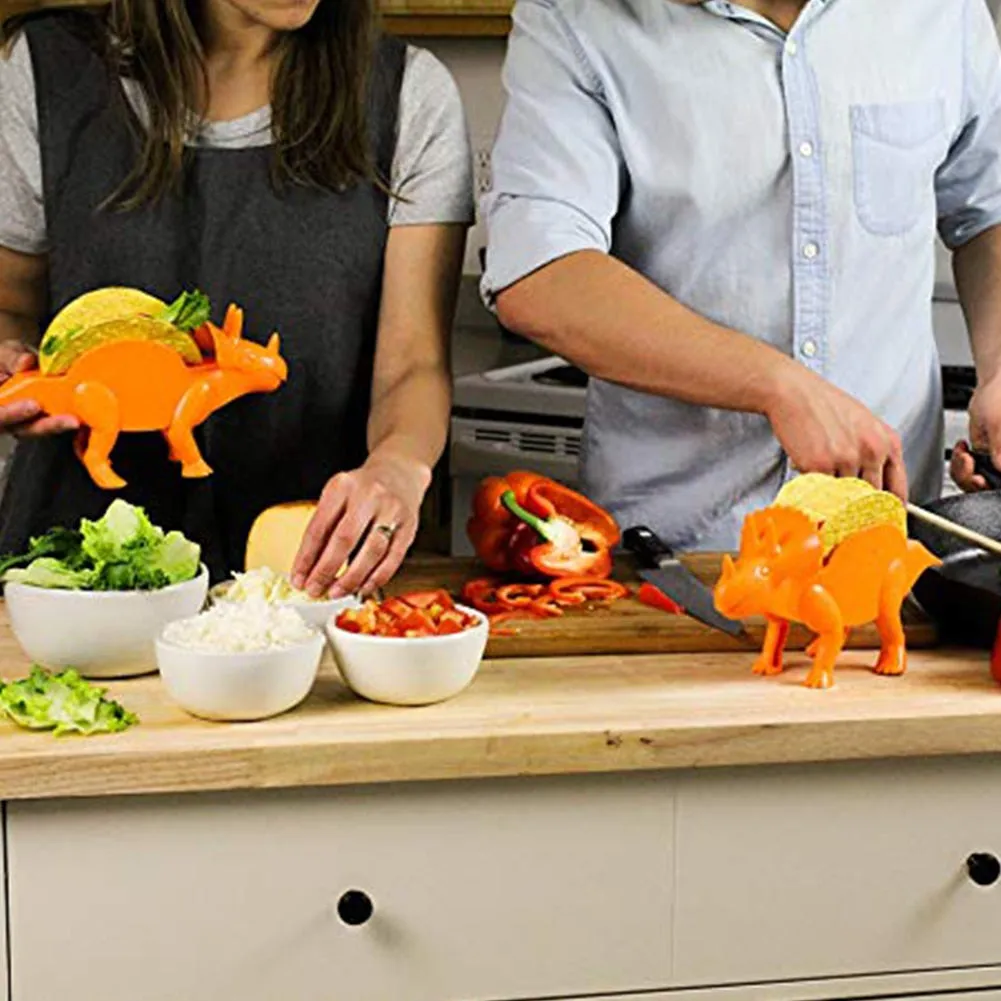 Dinosaur Triceratops Taco Holder