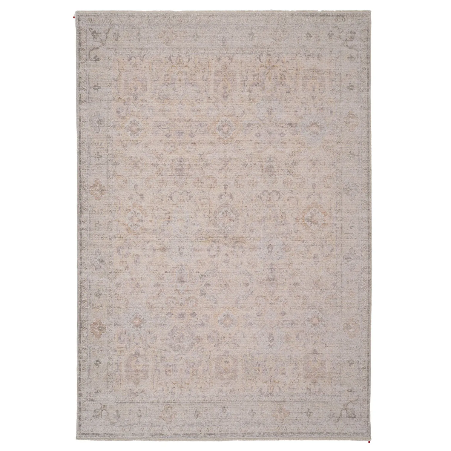 Distressed Yellow Regal Rug - Jade