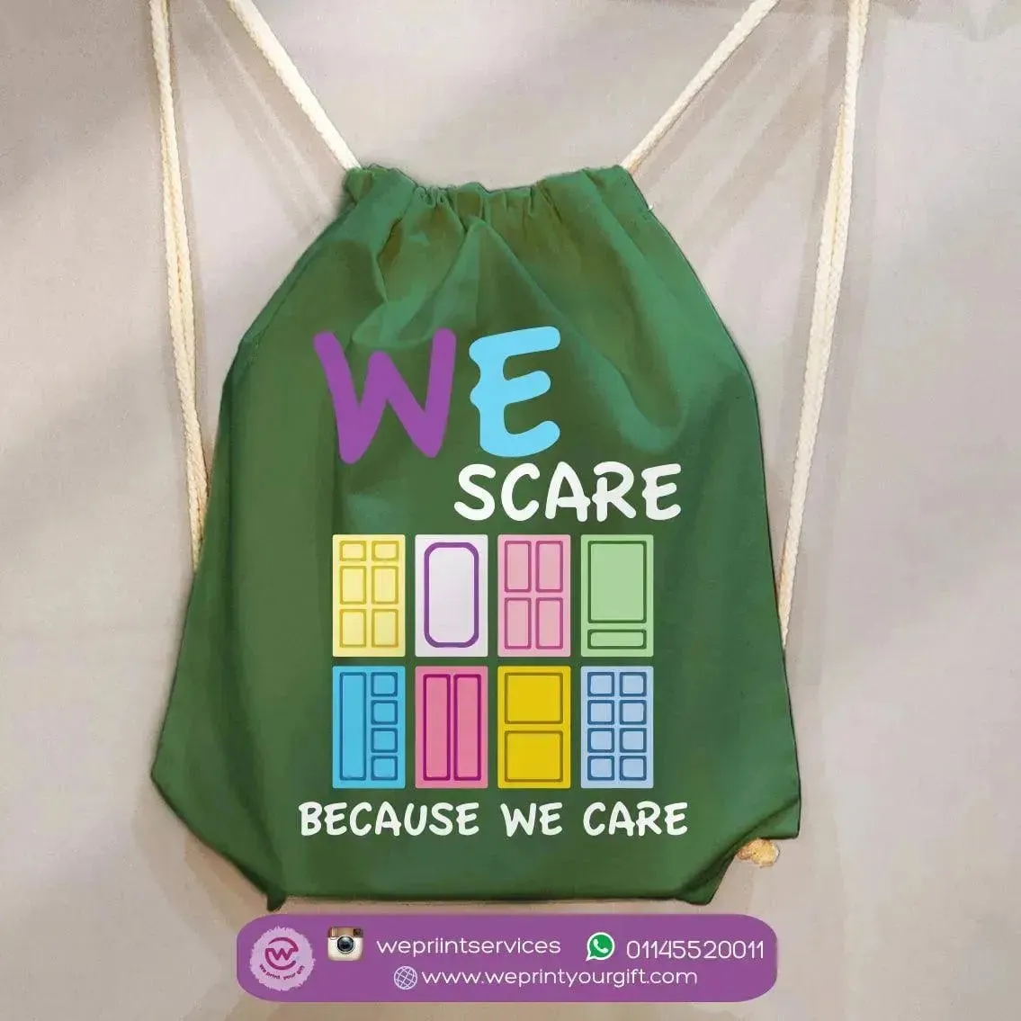 Drawstring Bag - Monsters, Inc.