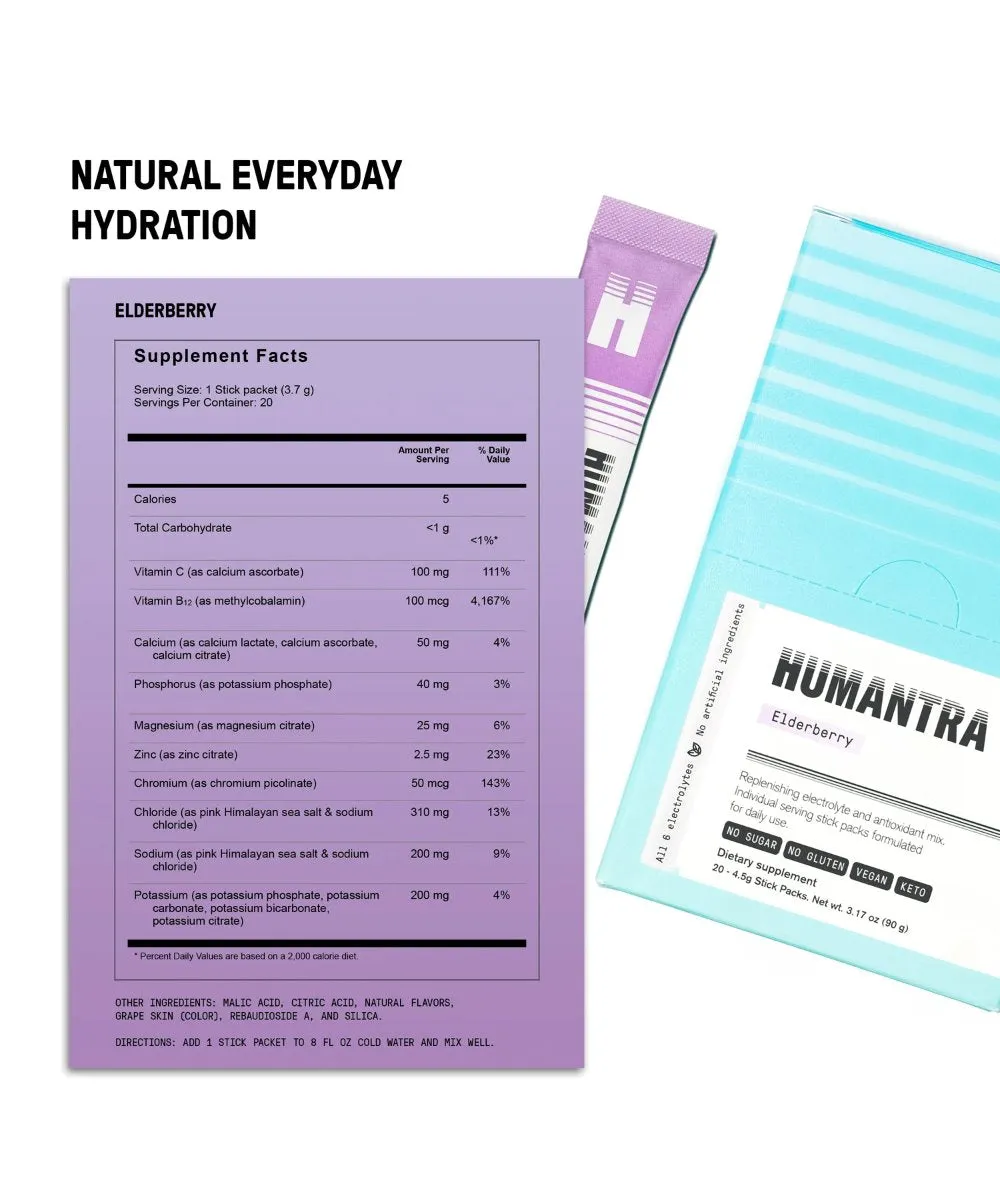 Elderberry Electrolyte Drink