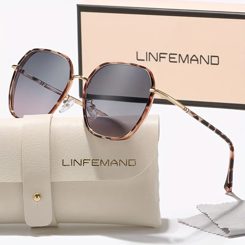 Elegant Color Gradient Fashion Glasses for Women