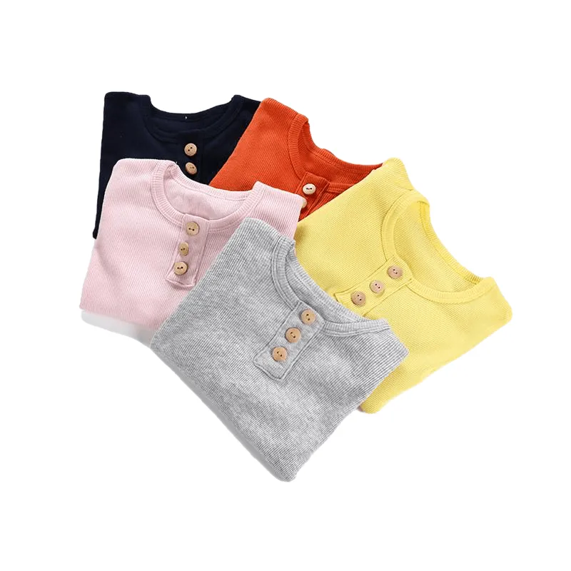 Elegant Nightwear Solid Color Pajamas Set For Unisex Kids
