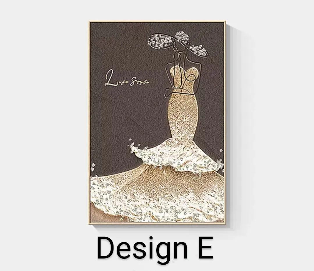 ELegiN Crystal Porcelain Painting