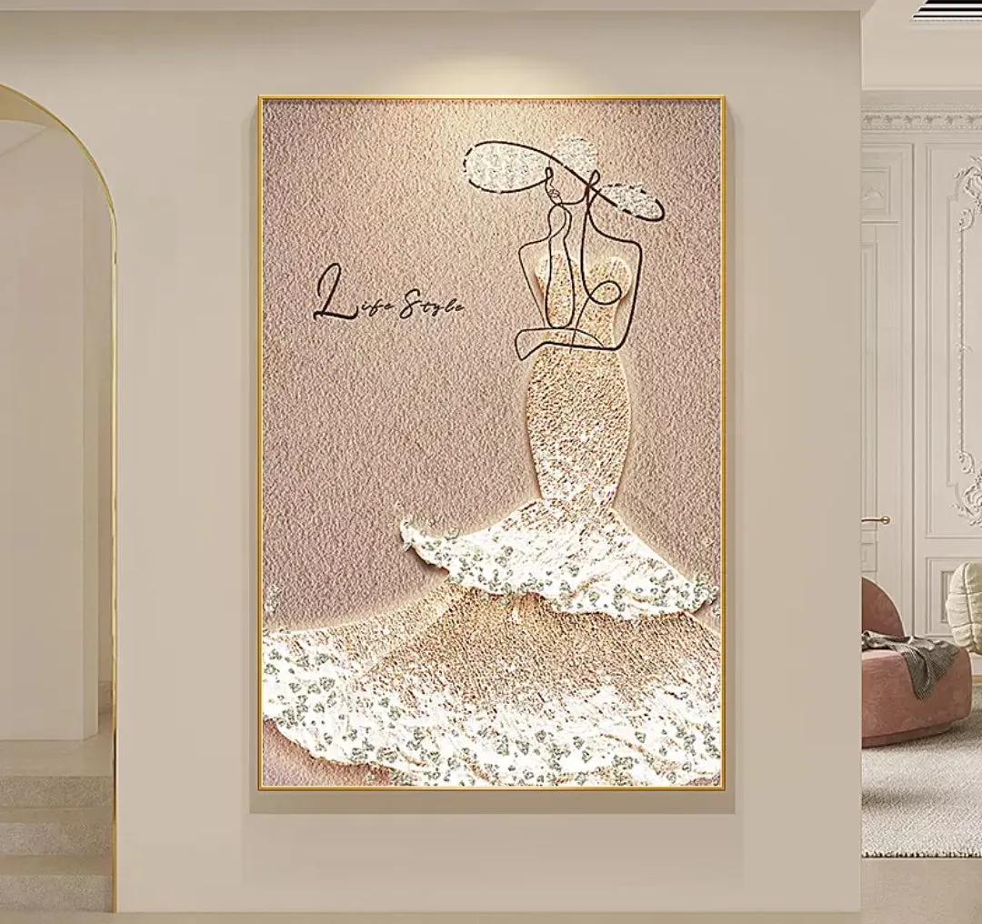 ELegiN Crystal Porcelain Painting