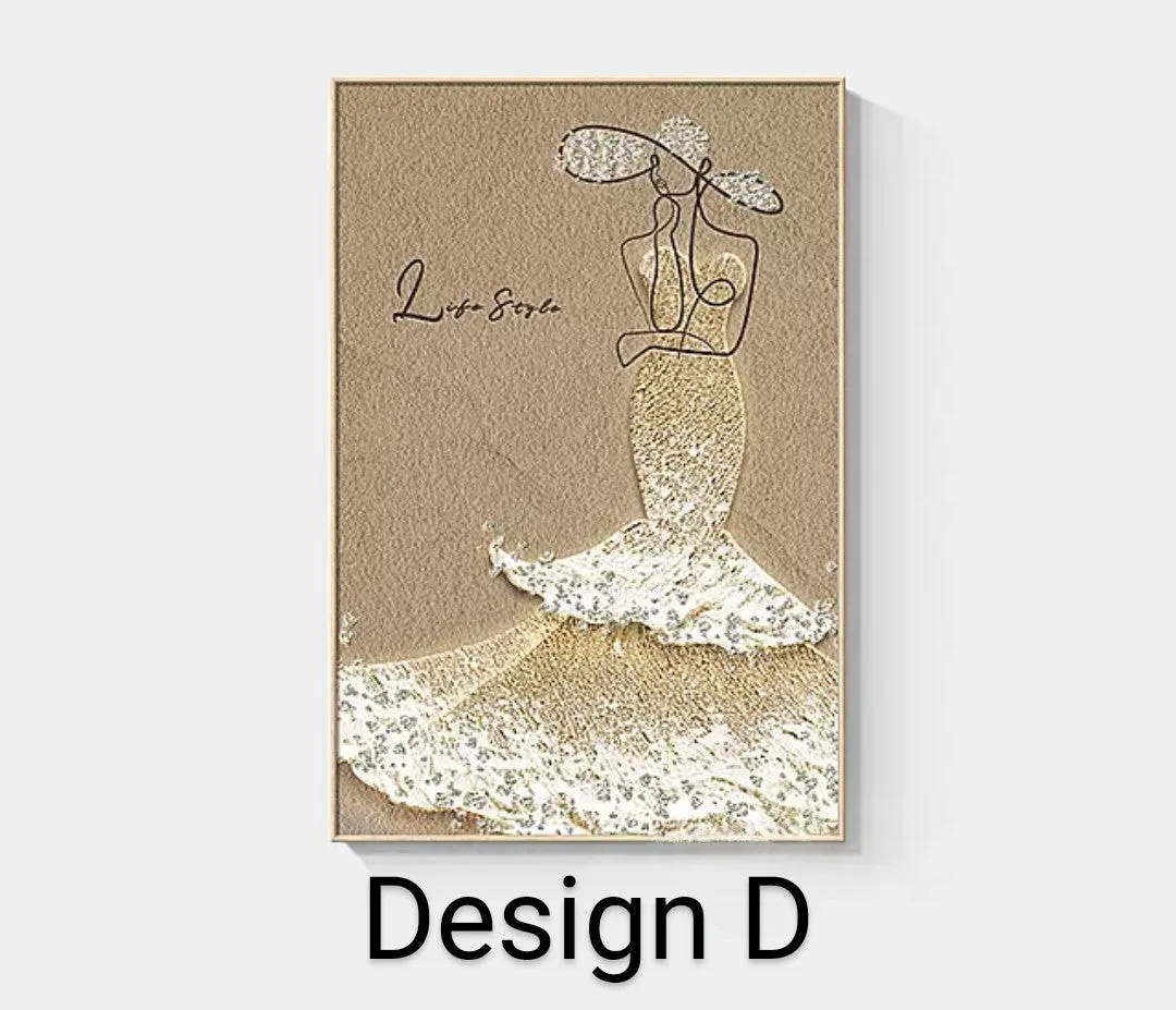 ELegiN Crystal Porcelain Painting