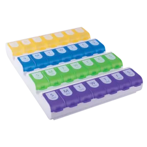 Ezy Dose® Easy Fill Weekly Medtime Planner (XL)