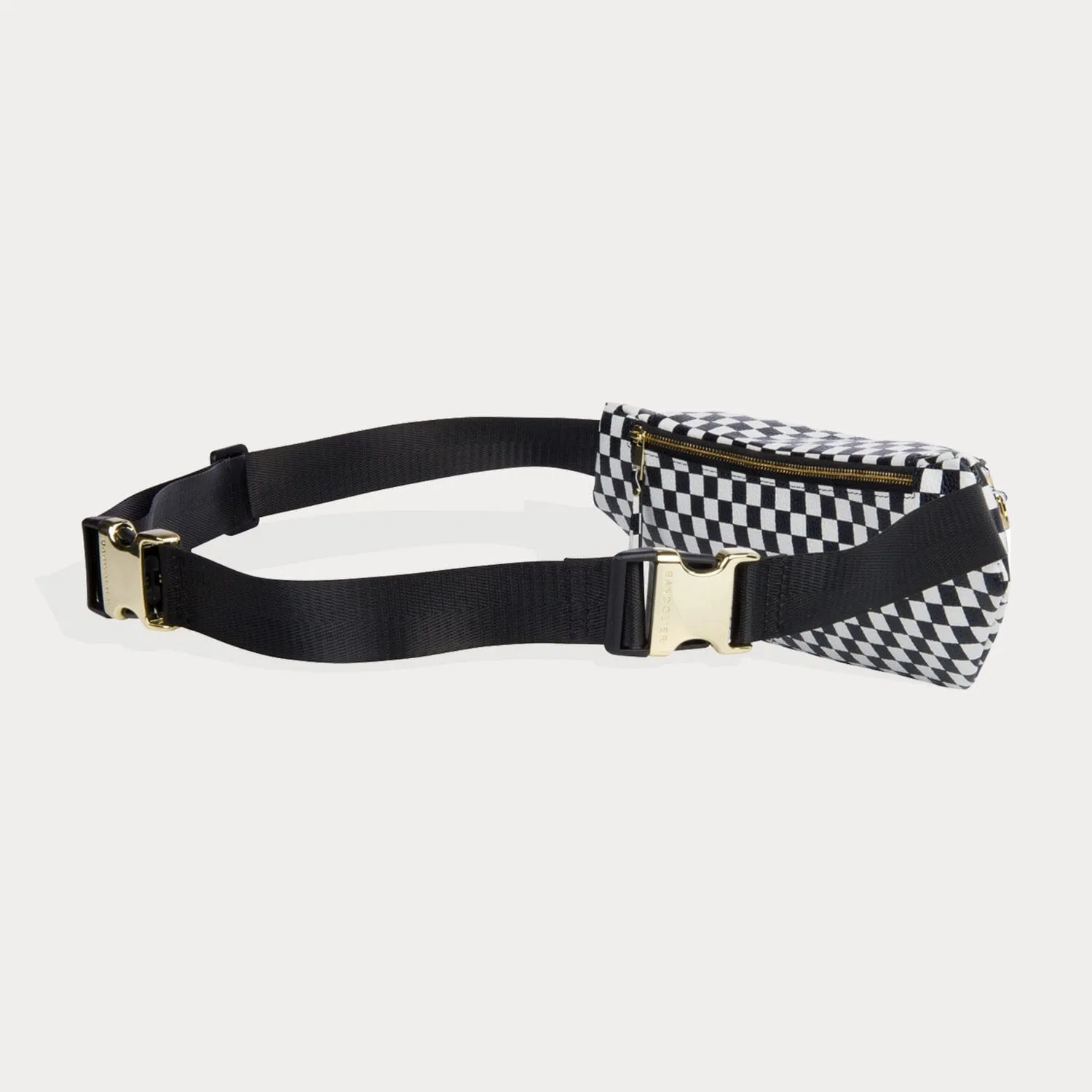 Fanny Pack - Checker/Gold