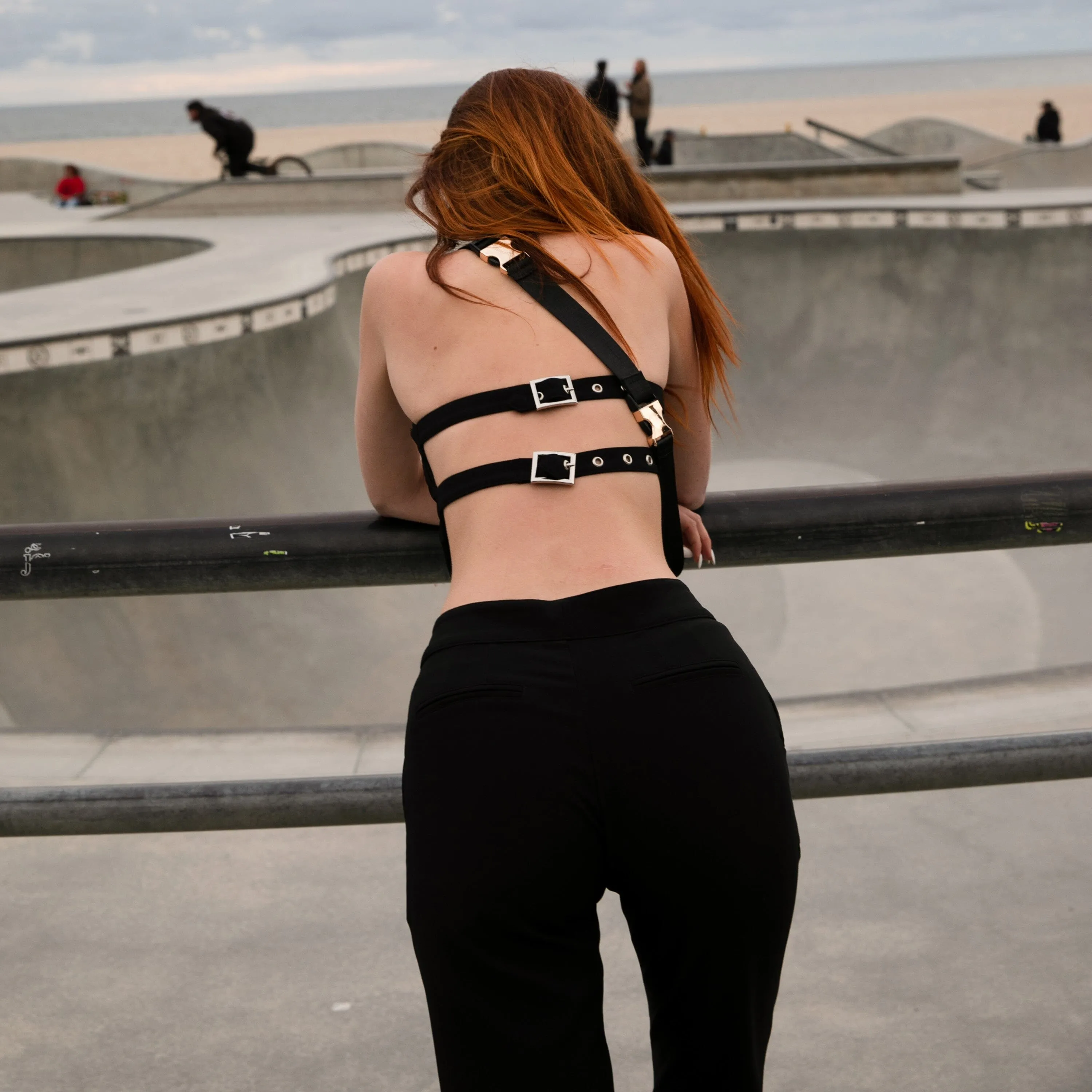 Fanny Pack - Checker/Gold