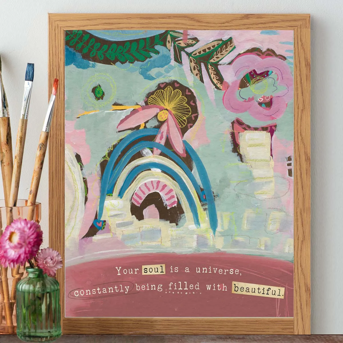 Filled With Beautiful  - Print