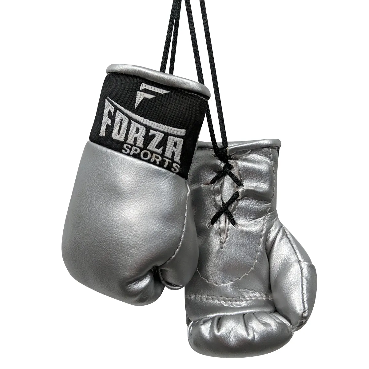 Forza Sports Mini Boxing Gloves - Silver