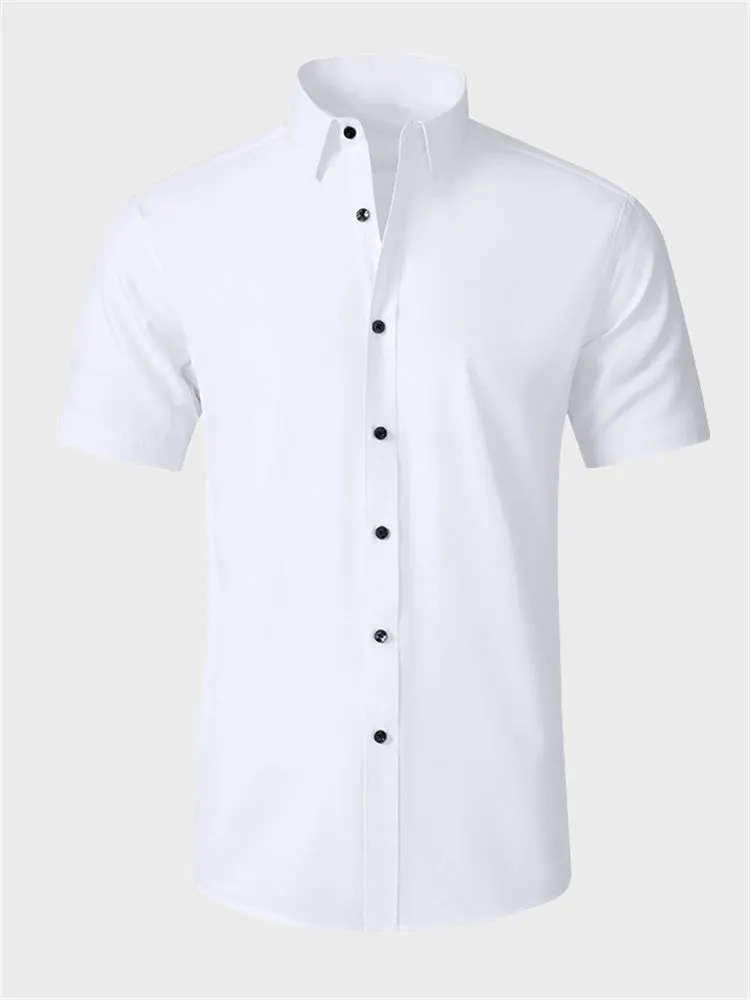Four-Way Stretch Men's Summer Shirt