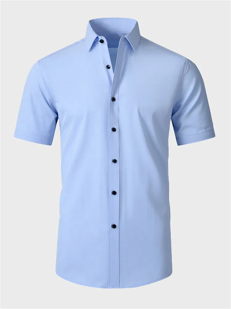 Four-Way Stretch Men's Summer Shirt