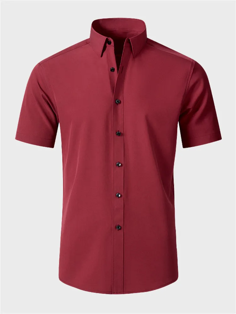 Four-Way Stretch Men's Summer Shirt