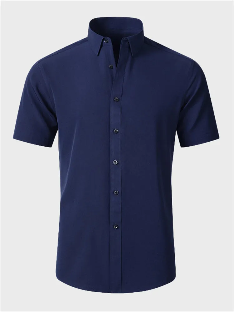 Four-Way Stretch Men's Summer Shirt