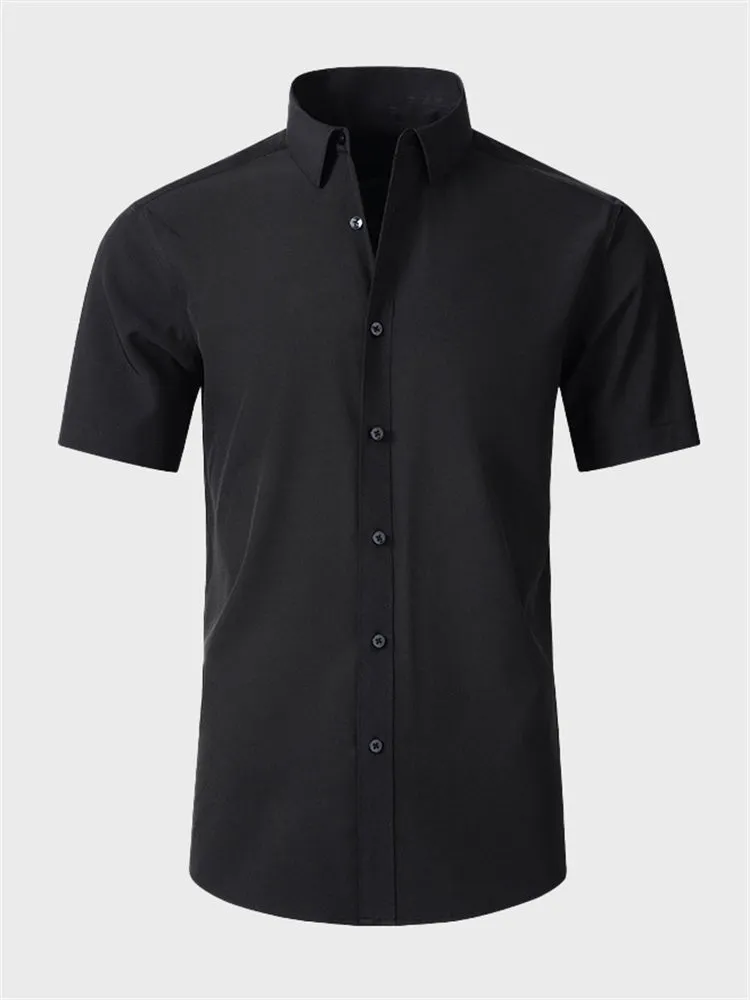 Four-Way Stretch Men's Summer Shirt