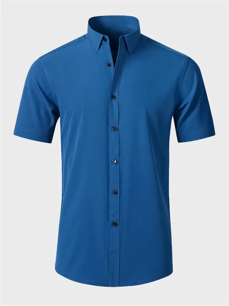 Four-Way Stretch Men's Summer Shirt