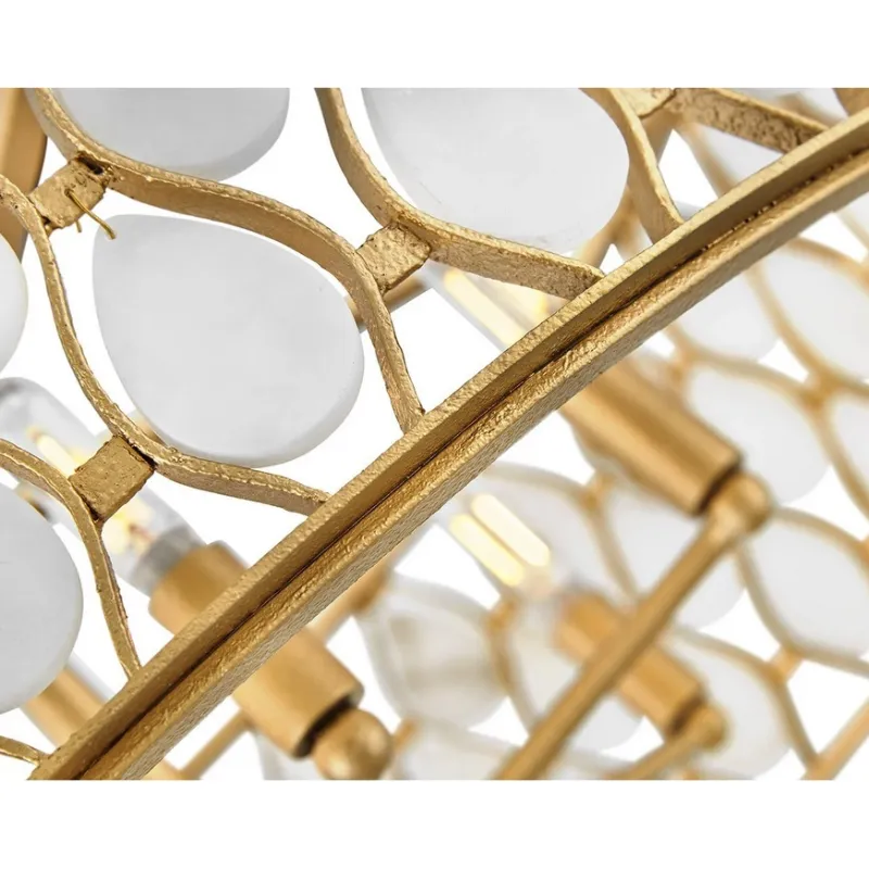 Fredrick Ramond FR41505 Estie 6-lt 28" LED Chandelier