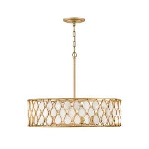Fredrick Ramond FR41505 Estie 6-lt 28" LED Chandelier
